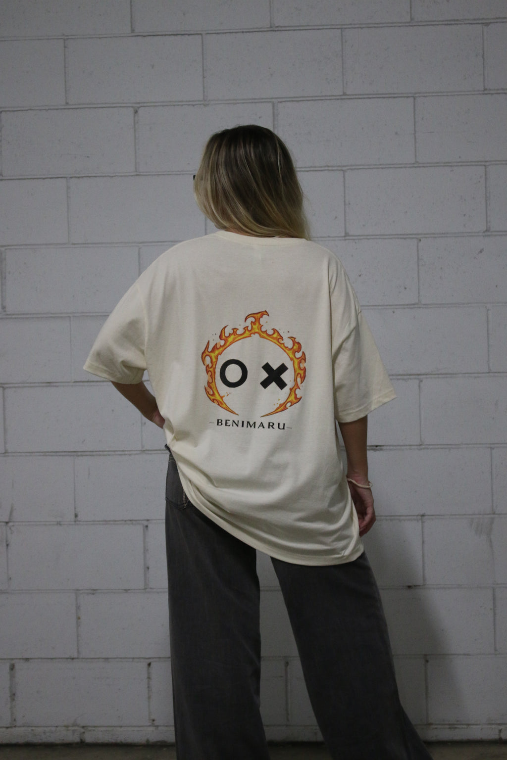 Oversized Unisex Tee - Benimaru Fire force